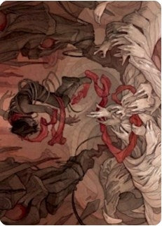 Thwart the Grave Art Card (64) [ASZNR] - MTG Single