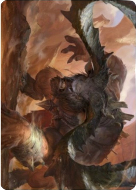 Moraug Fury of Akoum Art Card (66) [ASZNR] - MTG Single