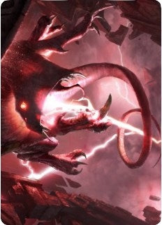 Thundering Rebuke Art Card (68) [ASZNR] - MTG Single