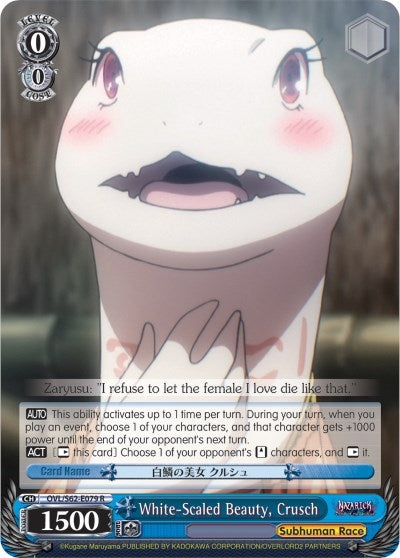 White-Scaled Beauty Crusch (62079) [OVL/S62] - Weiss Schwarz Single