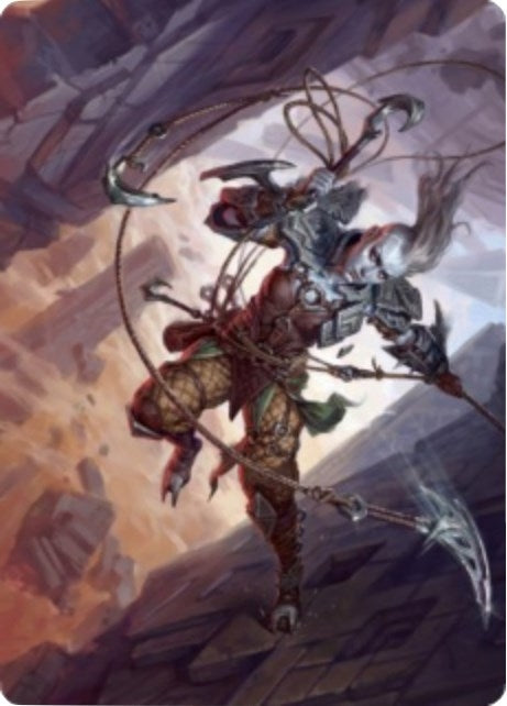 Akiri Fearless Voyager Art Card (74) [ASZNR] - MTG Single