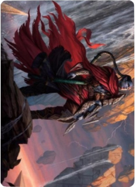Anowon the Ruin Thief Art Card (75) [ASZNR] - MTG Single