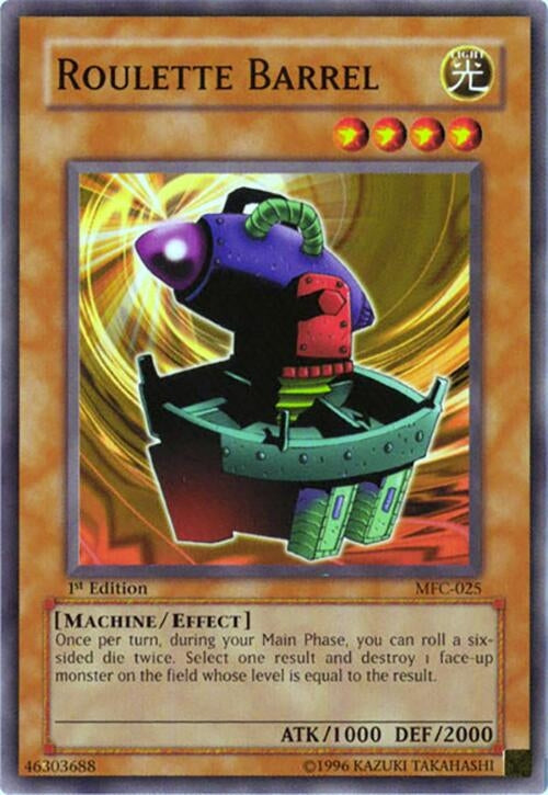 Roulette Barrel (25) - YuGiOh Single