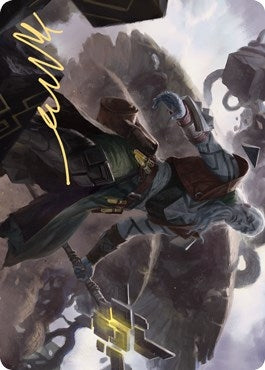 Orah Skyclave Hierophant Art Card (Gold-Stamped Signature) (79) [ASZNR] - MTG Single