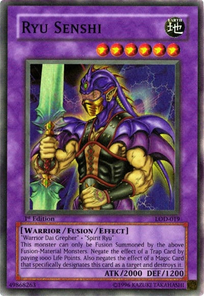 Ryu Senshi (19) (LOD) - YuGiOh Single