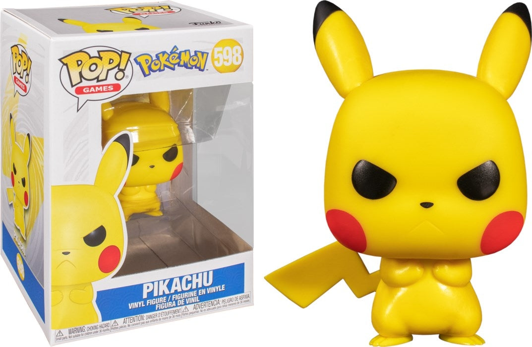 Pokemon: Pikachu (Grumpy) (598) [POP!] - Funko Sealed