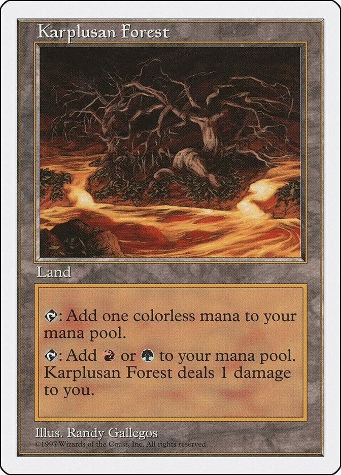 Karplusan Forest [5ED] - MTG Single