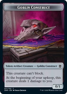 Goblin Construct // Kor Warrior Double-sided Token (0) [ZNR] - MTG Single