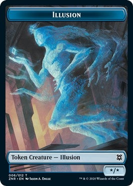 Illusion // Insect Double-sided Token (0) [ZNR] - MTG Single