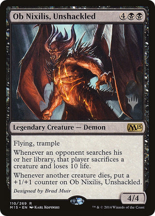 Ob Nixilis Unshackled (110) [PPZNR] - MTG Single