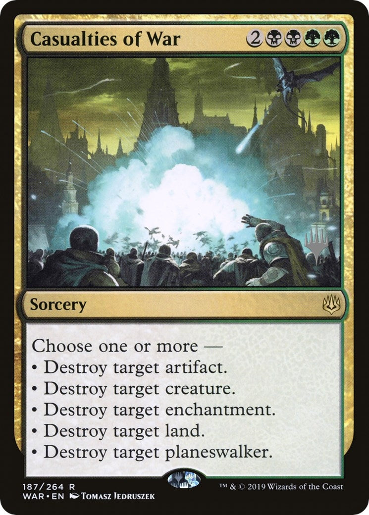 Casualties of War (187) [PPZNR] - MTG Single
