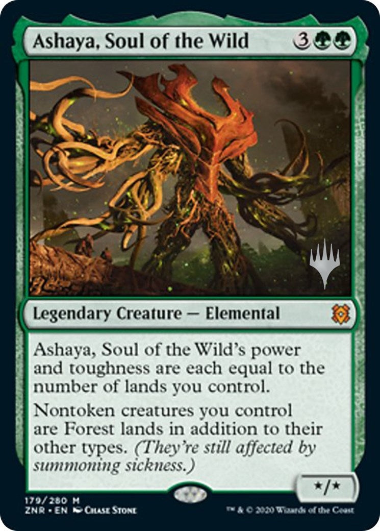 Ashaya Soul of the Wild (179) [PPZNR] - MTG Single