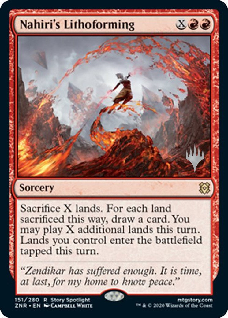 Nahiri’s Lithoforming (151) [PPZNR] - MTG Single