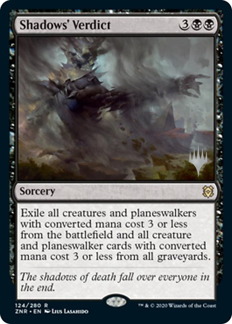 Shadows’ Verdict (124) [PPZNR] - MTG Single