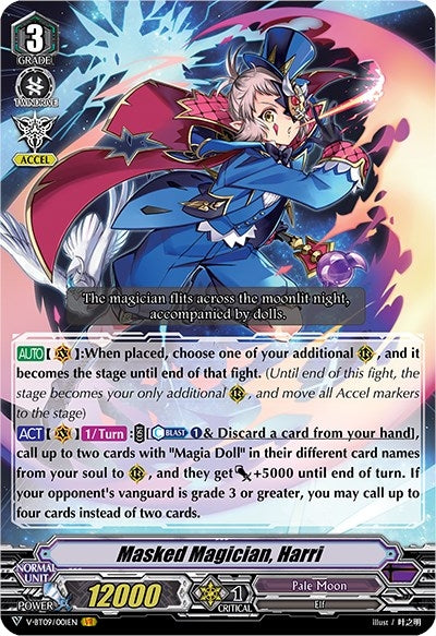 Masked Magician Harri (9001) [V-BT09] - Cardfight Vanguard Single