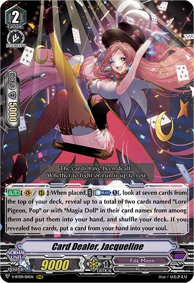 Card Dealer Jacqueline (9011) [V-BT09] - Cardfight Vanguard Single