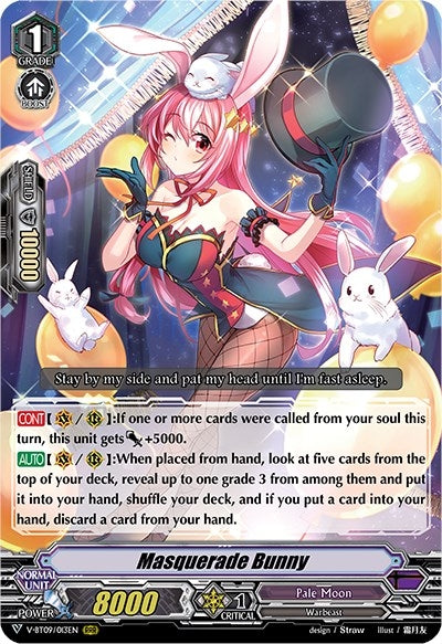 Masquerade Bunny (9013) [V-BT09] - Cardfight Vanguard Single