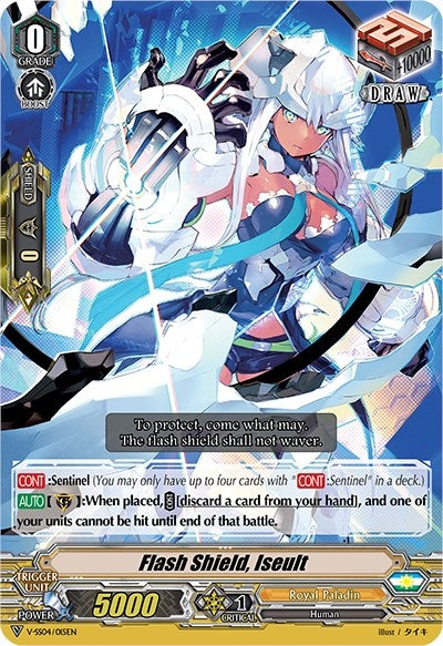 Flash Shield Iseult (4015) [V-SS04] - Cardfight Vanguard Single