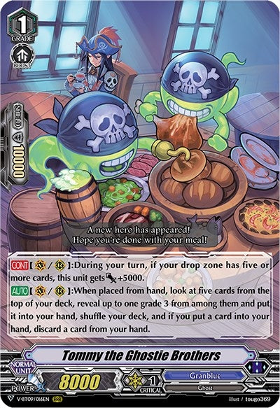 Tommy the Ghostie Brothers (9016) [V-BT09] - Cardfight Vanguard Single