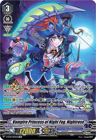 Vampire Princess of Night Fog Nightrose (SP) (902) [V-BT09] - Cardfight Vanguard Single