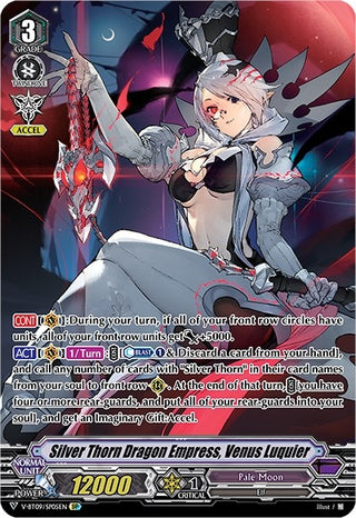 Silver Thorn Dragon Empress Venus Luquier (SP) (905) [V-BT09] - Cardfight Vanguard Single