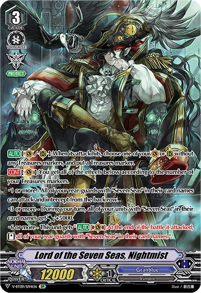 Lord of the Seven Seas Nightmist (SP) (914) [V-BT09] - Cardfight Vanguard Single