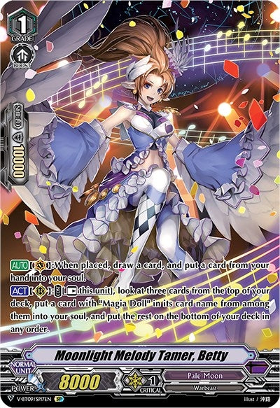 Moonlight Melody Tamer Betty (SP) (917) [V-BT09] - Cardfight Vanguard Single