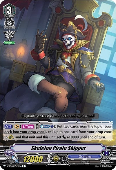 Skeleton Pirate Skipper (9045) [V-BT09] - Cardfight Vanguard Single