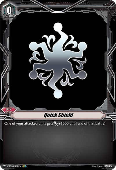 Quick Shield (Pale Moon) (SP) (921) [V-BT09] - Cardfight Vanguard Single