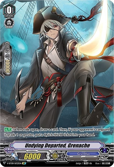 Undying Departed Grenache (SP) (923) [V-BT09] - Cardfight Vanguard Single
