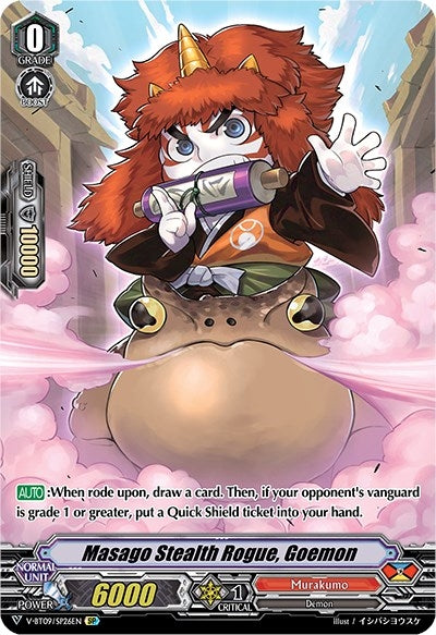 Masago Stealth Rogue Goemon (SP) (926) [V-BT09] - Cardfight Vanguard Single