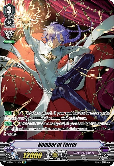 Number of Terror (SP) (928) [V-BT09] - Cardfight Vanguard Single