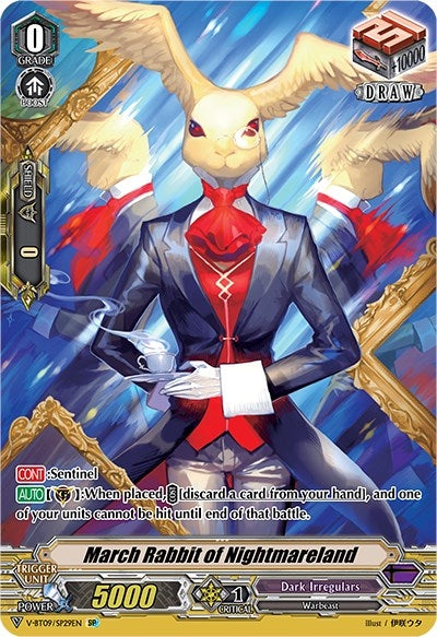 March Rabbit of Nightmareland (SP) (929) [V-BT09] - Cardfight Vanguard Single