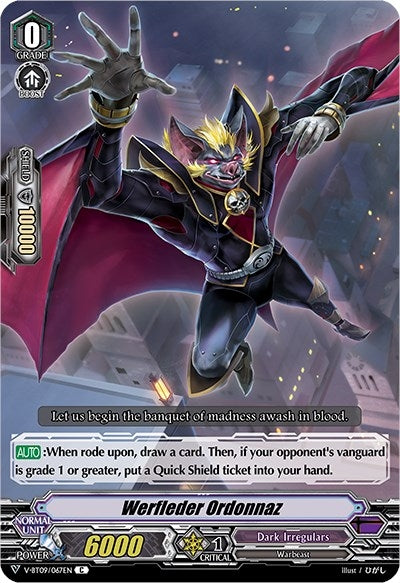 Werfleder Ordonnaz (9067) [V-BT09] - Cardfight Vanguard Single