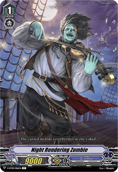 Night Rendering Zombie (9086) [V-BT09] - Cardfight Vanguard Single