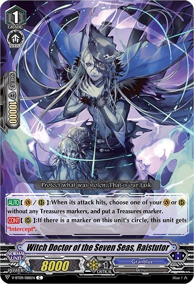 Witch Doctor of the Seven Seas Raistutor (9088) [V-BT09] - Cardfight Vanguard Single