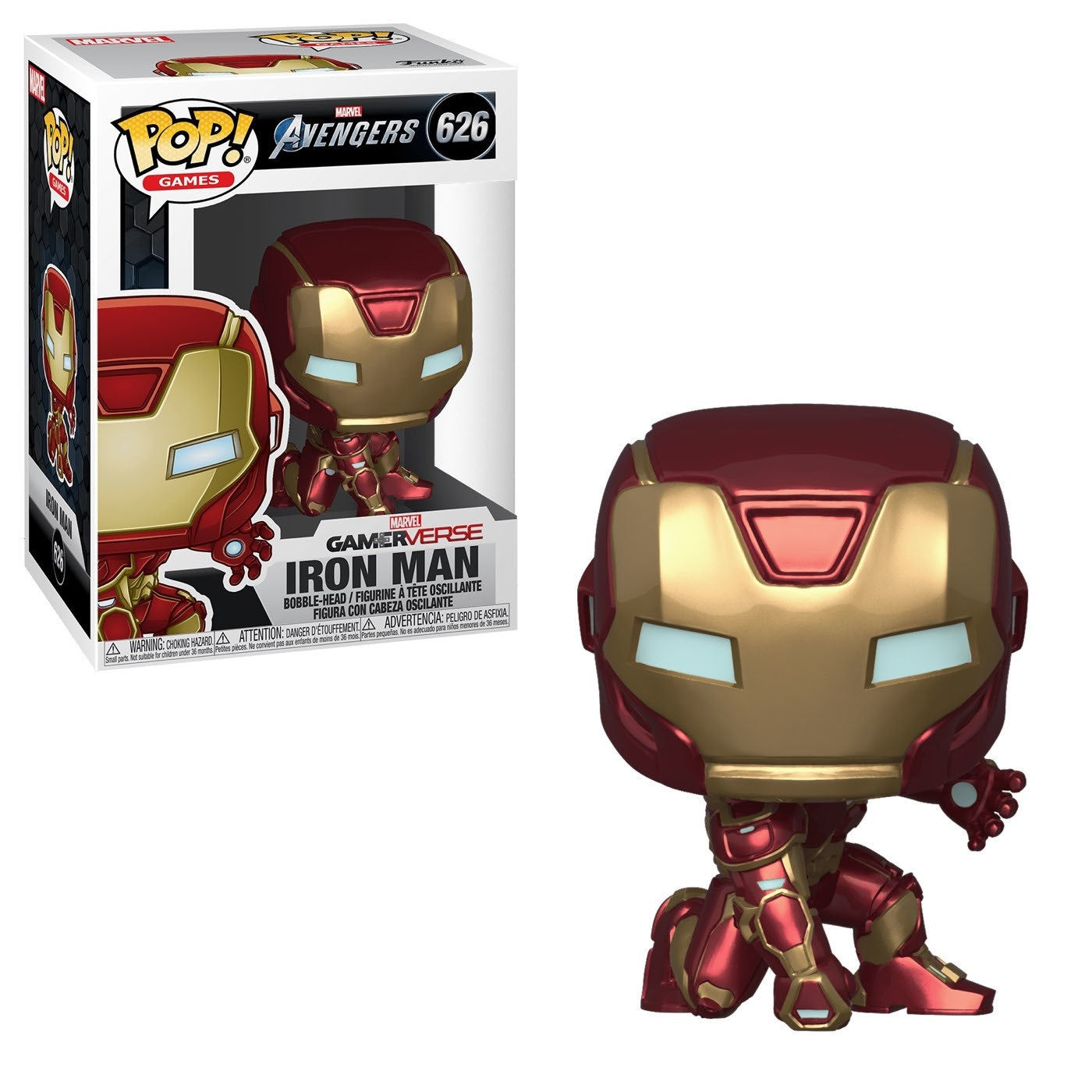 Marvel Avengers Gamerverse! Iron Man (626) [POP!] - Funko Sealed
