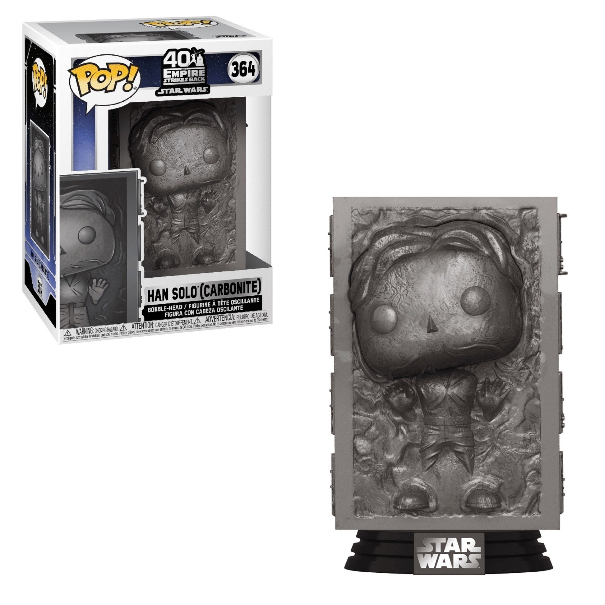Star Wars: Han Solo (Carbonite) (Bobble-Head) (364) [POP!] - Funko Sealed