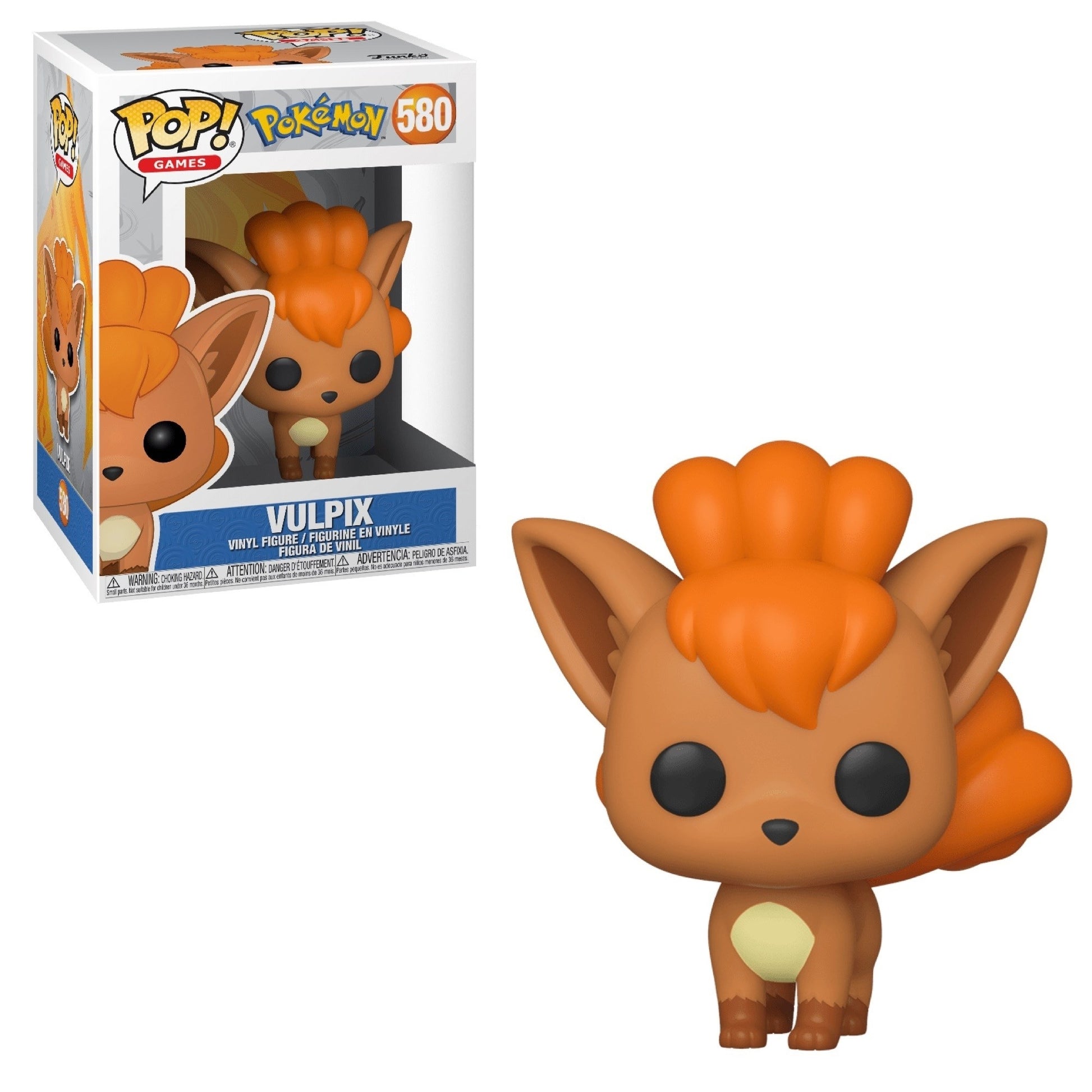 Pokemon: Vulpix (580) [POP!] - Funko Sealed
