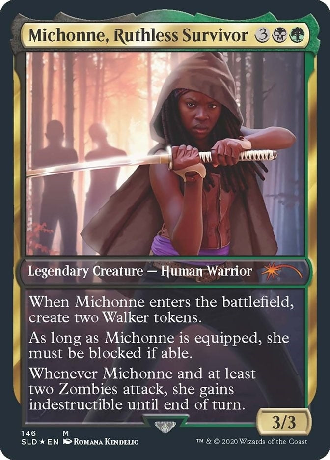 Michonne Ruthless Survivor (146) [SLD] - MTG Single