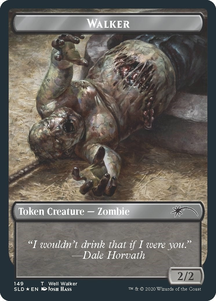 Walker (Well Walker // Blade Walker) Token (0) [SLD] - MTG Single