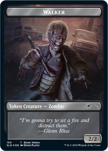 Walker (Blade Walker // Winslow) Double-sided Token (0) [SLD] - MTG Single