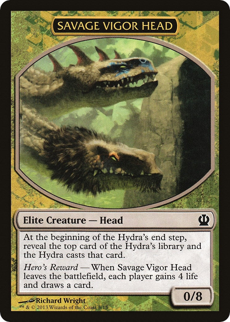 Savage Vigor Head [HERO] - MTG Single