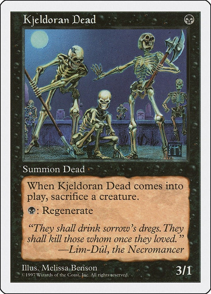 Kjeldoran Dead [5ED] - MTG Single