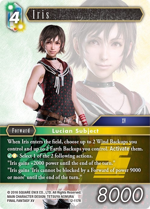 Iris (12) [OP12] - Final Fantasy TCG Single