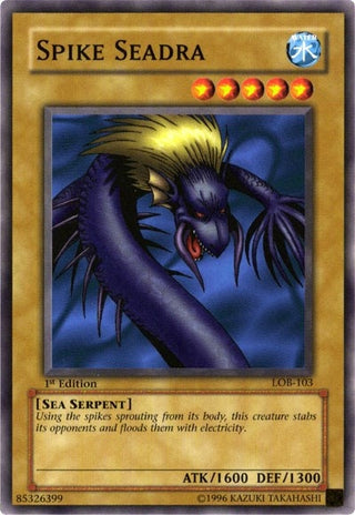 Spike Seadra (103) (LOB) - YuGiOh Single