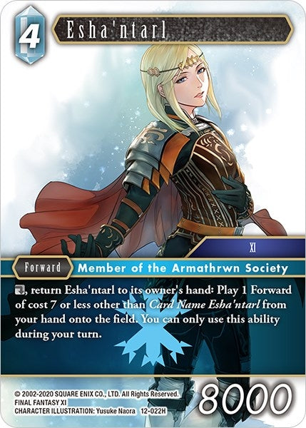 Esha’ntarl (12) [OP12] - Final Fantasy TCG Single