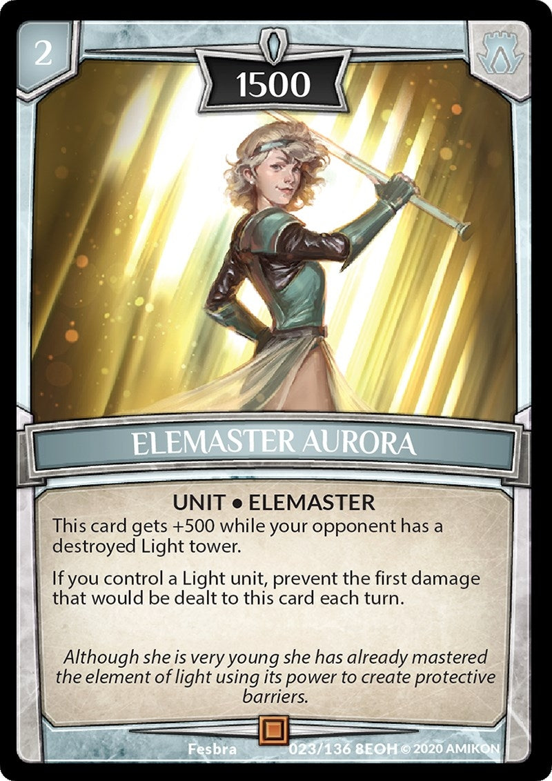 Elemaster Aurora (23) [EOH] - Argent Saga TCG Single