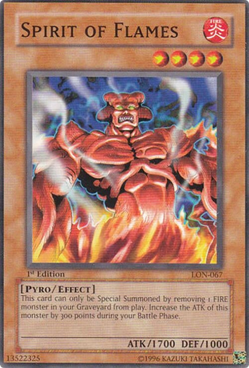 Spirit of Flames (67) - YuGiOh Single