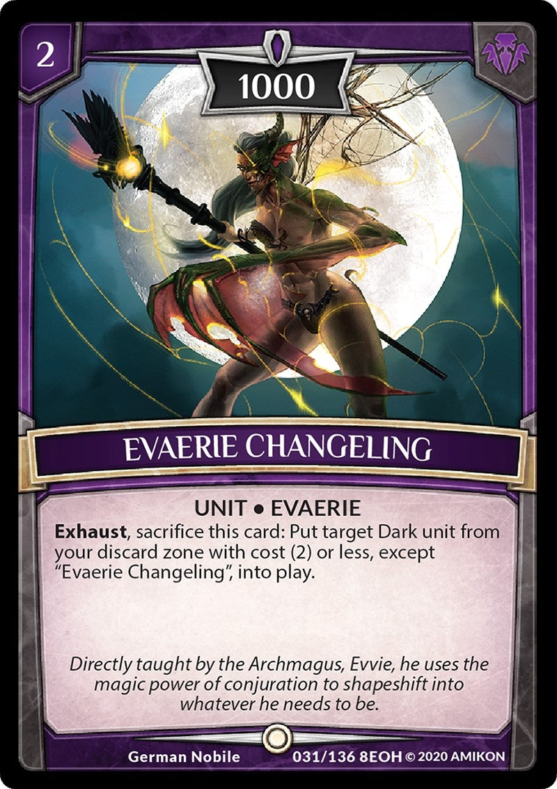 Evaerie Changeling (31) [EOH] - Argent Saga TCG Single